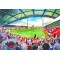 Griffin Park Stadium Fine Art Ceramic Mug - Brentford FC